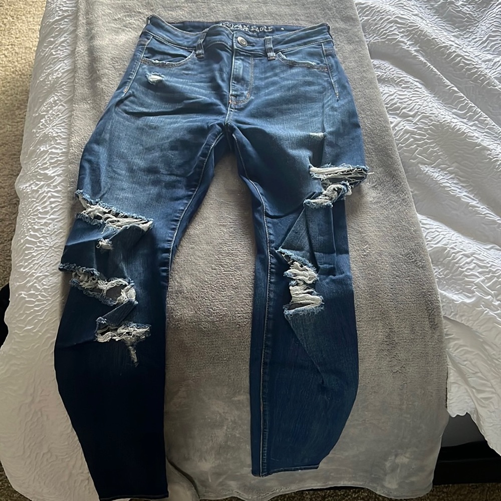 Never Worn High Rise Jeans